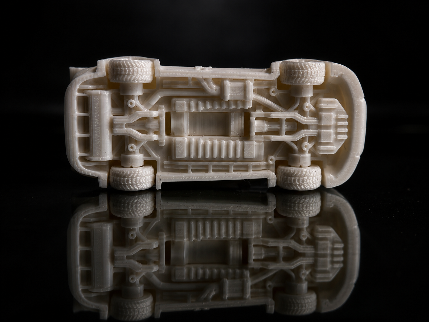 Scale Model Chassis Detail